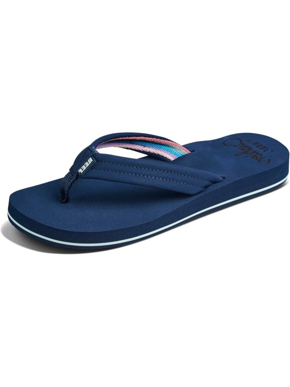 Women's Classic Blue Cushion Breeze Flip Flop Sandals Sunrise comfortable Casual